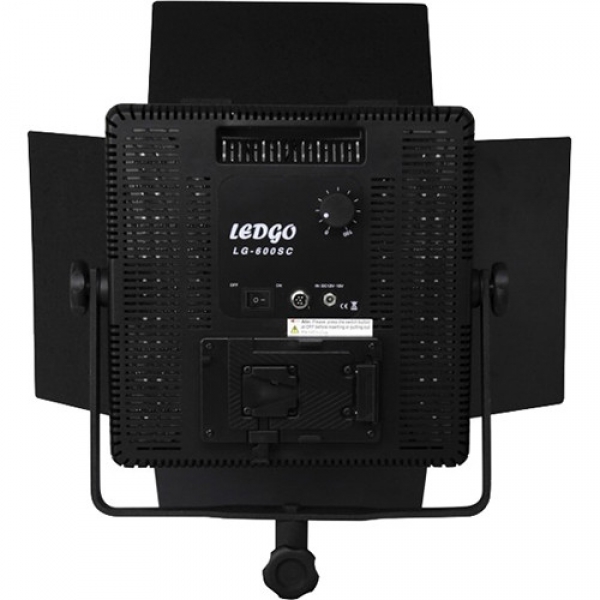 LedGo 3x LG-600SC LED Studioverlichting Set | Krachtige LED videolampen ...